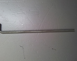 Fastening rod micro dry material medicator